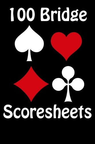 100 Bridge Scoresheets