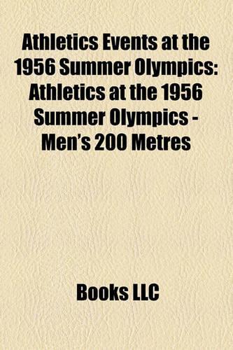 Athletics Events at the 1956 Summer Olympics