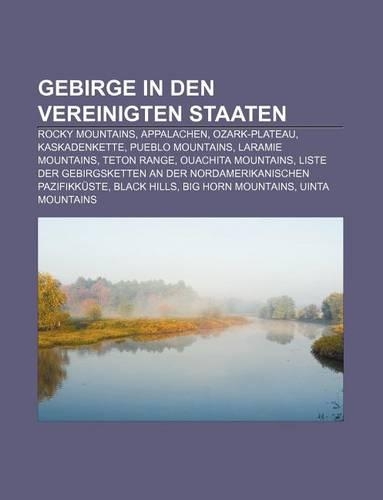 Gebirge in Den Vereinigten Staaten