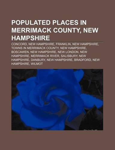 Populated Places in Merrimack County, New Hampshire