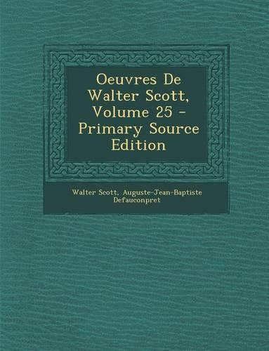 Oeuvres de Walter Scott, Volume 25