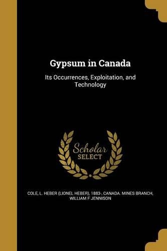 Gypsum in Canada