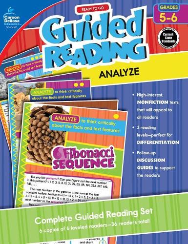 Ready to Go Guided Reading: Analyze, Grades 5 - 6: (Ready to Go)