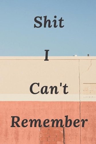 Shit I Can't Remember