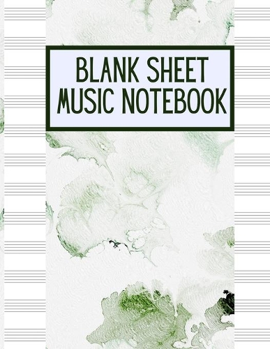 Blank Sheet Music Notebook