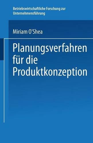 Planungsverfahren für die Produktkonzeption