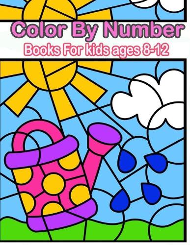 Color By Number Books For kids ages 8-12