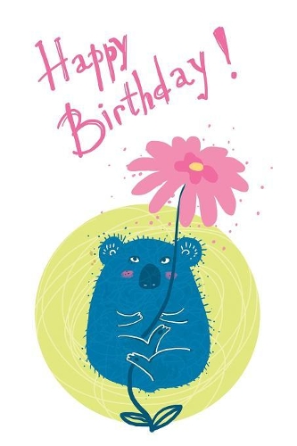 Happy Birthday: Funny Birthday Gift Lined Journal to Write In: Softcover Koala Notebook for Him Her (Alternative Happy Birthday Cards)