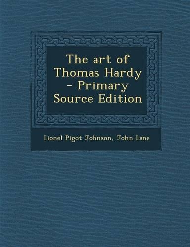 Art of Thomas Hardy