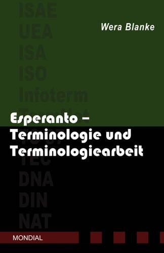 Esperanto - Terminologie und Terminologiearbeit