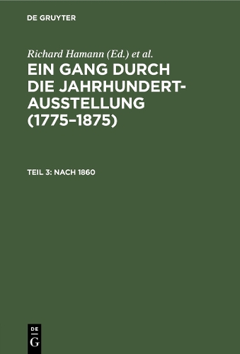 Nach 1860: (German)