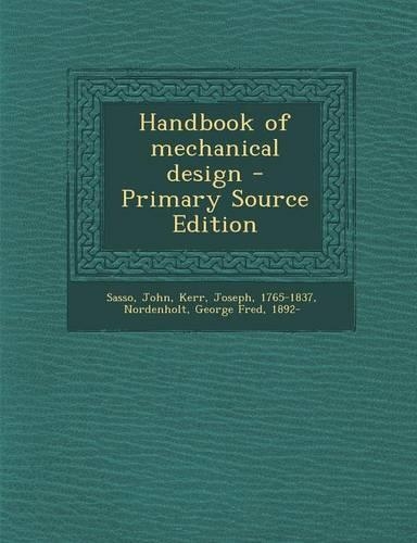 Handbook of Mechanical Design: (English)