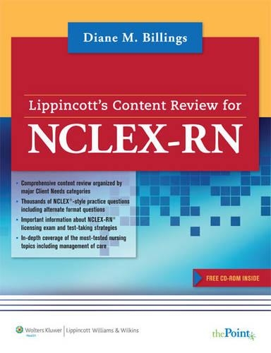 Lippincott Content Review for NCLEX-RN Plus Lippincott NCLEX-RN 10,000