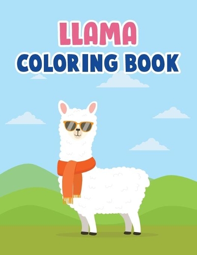 Llama Coloring Book