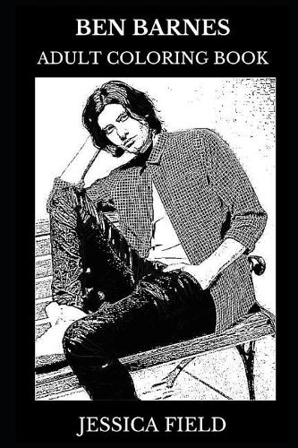 Ben Barnes Adult Coloring Book