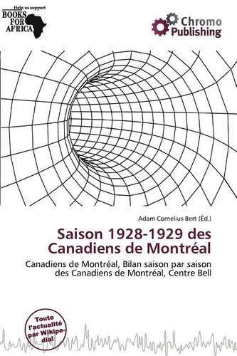 Saison 1928-1929 Des Canadiens de Montr Al