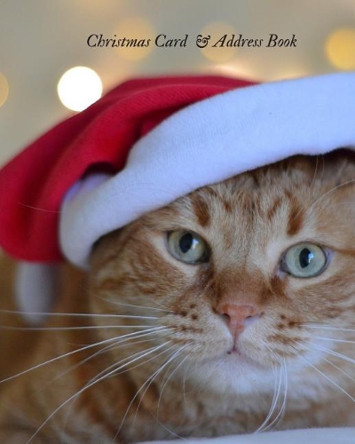 Christmas Card & Address Book: Christmas Card List Recorder and Address Book Organizer Holiday Shopping List Planner Notebook