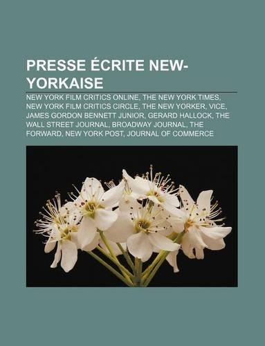 Presse Ecrite New-Yorkaise