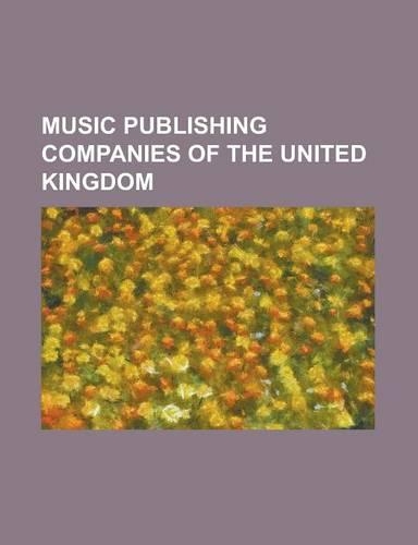 Music Publishing Companies of the United Kingdom