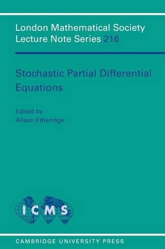 Stochastic Partial Differential Equations