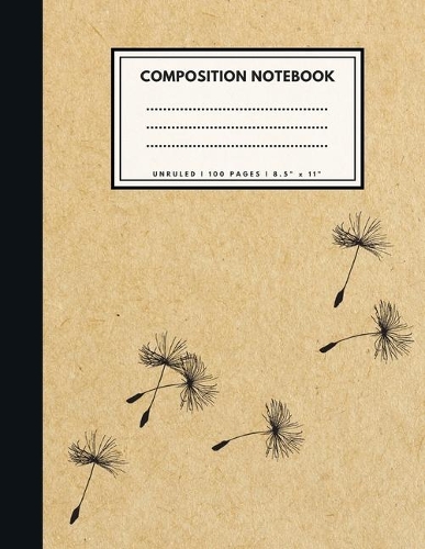 Unruled Composition Notebook