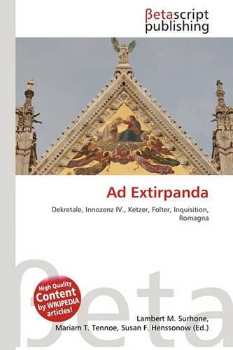 Ad Extirpanda: (German)