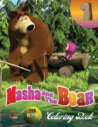 Masha And The Bear 1 Coloring Book For Kids