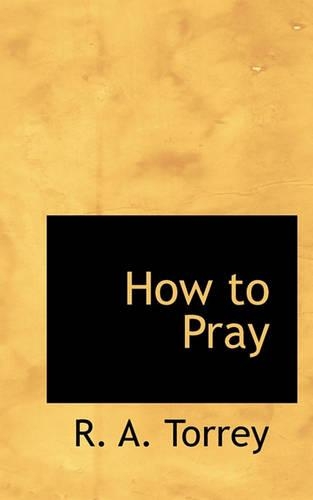 How to Pray: (English)