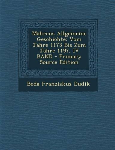 Mahrens Allgemeine Geschichte