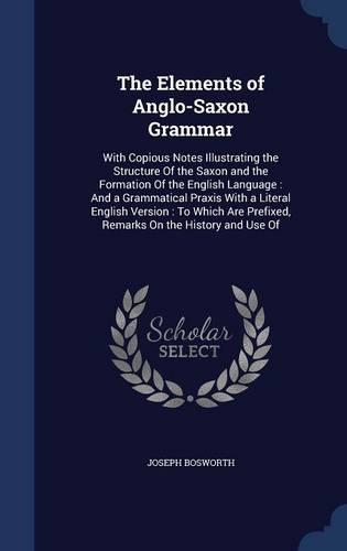 The Elements of Anglo-Saxon Grammar: With Copious Notes Illustrating the Structure Of the Saxon and the Formation Of the English Language: And a Grammatical Praxis With a Literal Englis(English)
