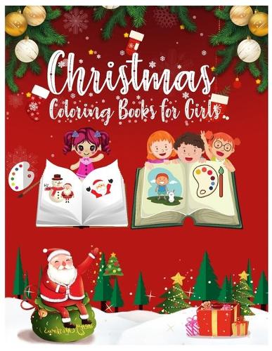 Christmas Coloring Book for Girls