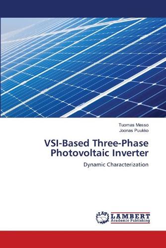 VSI-Based Three-Phase Photovoltaic Inverter