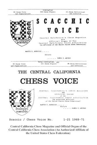 Scaccic / Chess Voice No. 1-21 1968-71: (English)