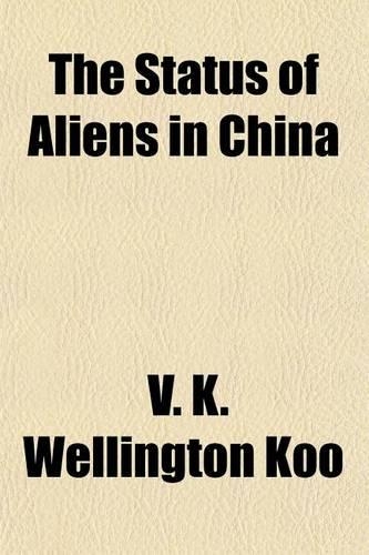 The Status of Aliens in China