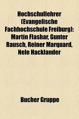 Hochschullehrer (Evangelische Fachhochschule Freiburg)