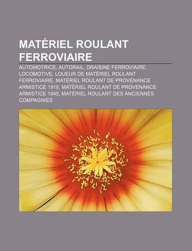 Materiel Roulant Ferroviaire
