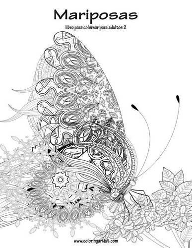 Mariposas Libro Para Colorear Para Adultos 2: (Spanish)