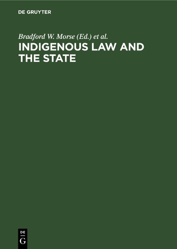 Indigenous law and the state