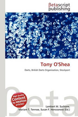Tony O'Shea