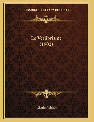 Le Verlibrisme (1902)