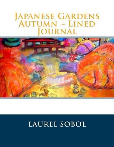 Japanese Gardens Autumn Lined Journal