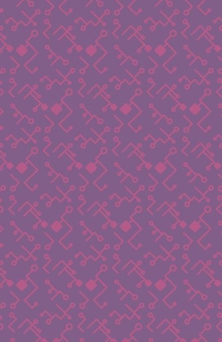 A5 Lined Notebook 110 Pages: Funny Ruled Journal High Tech Computer Engineer Programmer Purple Blue Colorful 079. Cute Unique Student Teacher Blank Scrapbook/ Composition/ Plann