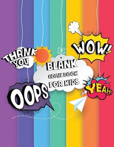 Blank Comic Book For Kids