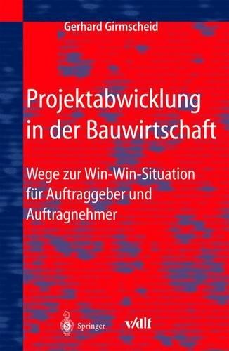Projektabwicklung in Der Bauwirtschaft