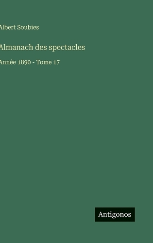 Almanach des spectacles