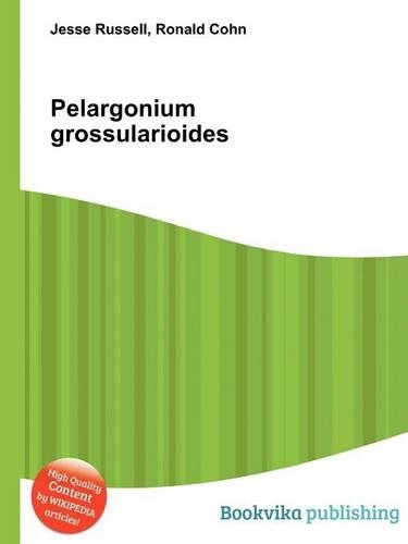 Pelargonium Grossularioides: (English)