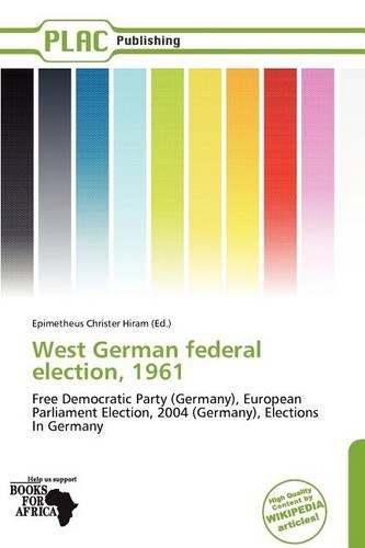West German Federal Election, 1961