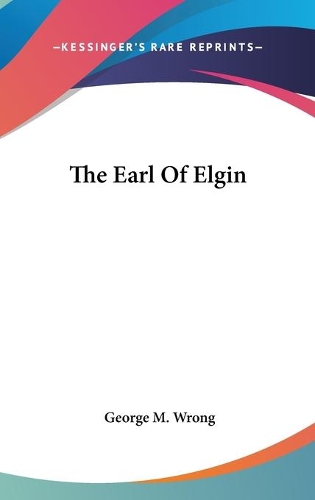 The Earl Of Elgin