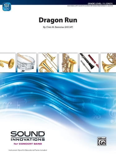 Dragon Run: Conductor Score & Parts(Sound Innovations for Concert Band)