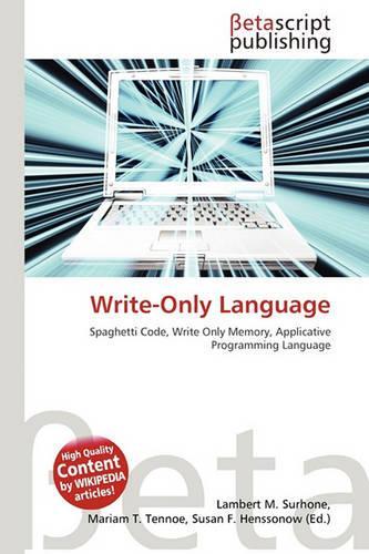 Write-Only Language